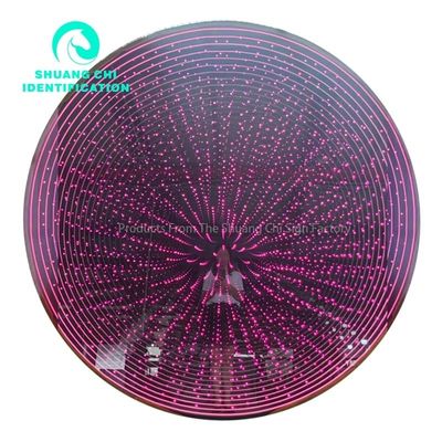 Προσαρμοσμένο πάχος 3D Neon Abyssal καθρέφτης με τσακίδια Ιδανικό για εσωτερική διακόσμηση καταστήματος