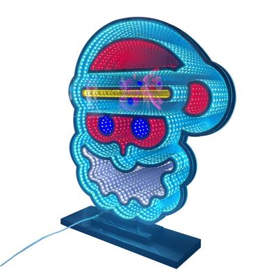 Φώτα 1000lm Φωτεινή ροή LED Ατελείωτα καθρέφτες Φώτα για διακόσμηση σπιτιού και δώρο για το Χάλογουιν