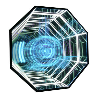 Προσαρμοσμένα 3D Hologram Fan Infinity LED καθρέφτες με 300000 ώρες ζωής