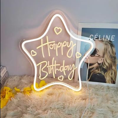Νεόνιο σήμα Custom LED Light Logo μπύρα Γάμα Φόντο 12 Διακόσμηση εσωτερικών χώρων 20 C 50000 ώρες