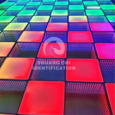 Πηγή φωτός LED 5050 RGB Led αφαιρούμενα γυάλινα πλακάκια για διαδραστικό χώρο χορού νεόν