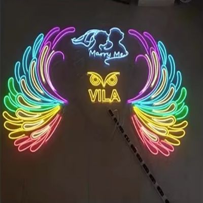 Σύγχρονο στυλ Custom LED ψηφιακή σήμανση σημάδι νεονίου για εξατομικευμένη διακόσμηση τοίχου
