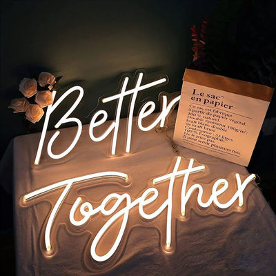Hustle LED Letter Light Προσαρμοσμένο ροζ σημάδι νεόν για την διακόσμηση του υπνοδωματίου