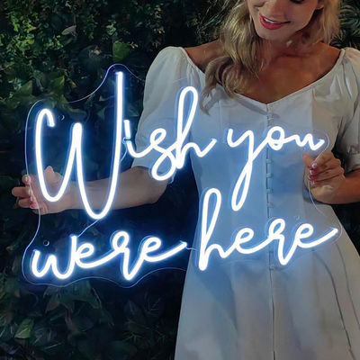 Ακρυλικό νεόνιο Flex 12V RGB Ανερόφθαλμο LED Neon Sign Light για διακόσμηση διακοπών