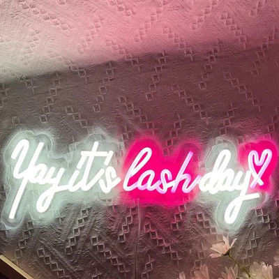 Ακρυλικό νεόνιο Flex 12V RGB Ανερόφθαλμο LED Neon Sign Light για διακόσμηση διακοπών