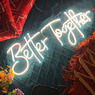 Πάρτι Μπαρ Home Διακόσμηση εκδήλωσης Neon Light Happy Birthday LED RGB Σημαία με σιλικόνη Gel
