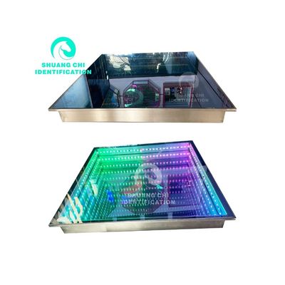 Λαμπερά οπτικά με LED υγρό πλακάκια πάτωμα και υποστήριξη dimmer λαμπτήρες τούβλων
