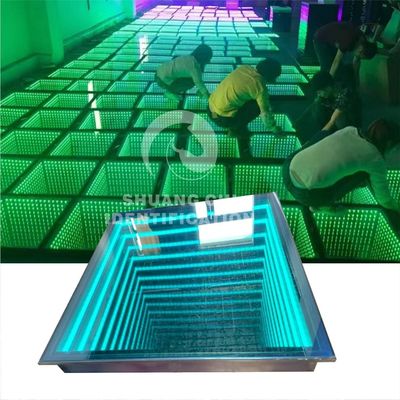 Λαμπερά οπτικά με LED υγρό πλακάκια πάτωμα και υποστήριξη dimmer λαμπτήρες τούβλων