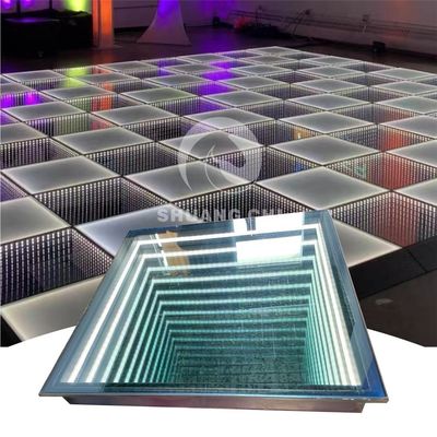 Λαμπερά οπτικά με LED υγρό πλακάκια πάτωμα και υποστήριξη dimmer λαμπτήρες τούβλων