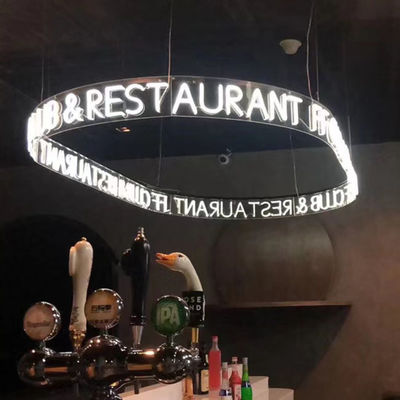 Ακρυλικό PVC Led Wall Mount Neon Σημείωση για διακόσμηση γάμου