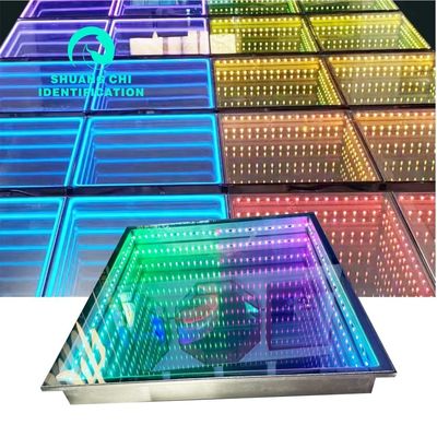 Λαμπερά οπτικά με LED υγρό πλακάκια πάτωμα και υποστήριξη dimmer λαμπτήρες τούβλων