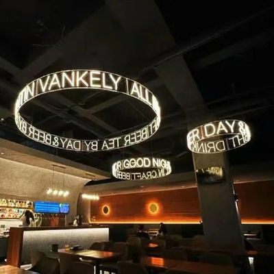 Ακρυλικό PVC Led Wall Mount Neon Σημείωση για διακόσμηση γάμου