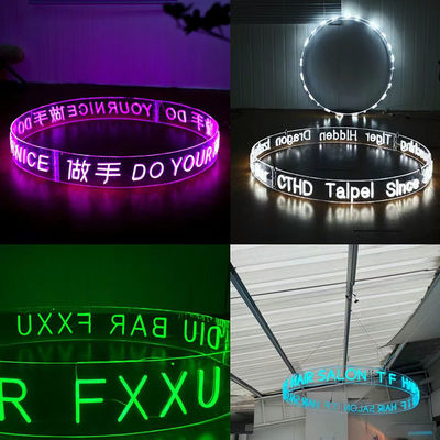 DIY καλώδιο Neon Light Σημάδι για Custom Logo Flex Strip ομαλή φωτιστική γραμμή παραγωγής