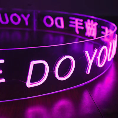 DIY καλώδιο Neon Light Σημάδι για Custom Logo Flex Strip ομαλή φωτιστική γραμμή παραγωγής
