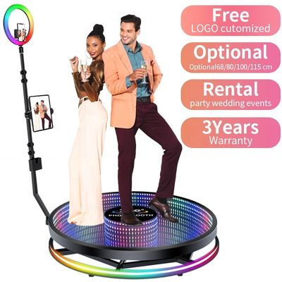 360 Photo Booth Selfie Mirror με Overhead Price Enclosure Φόντο Προσαρμόσιμο λογότυπο