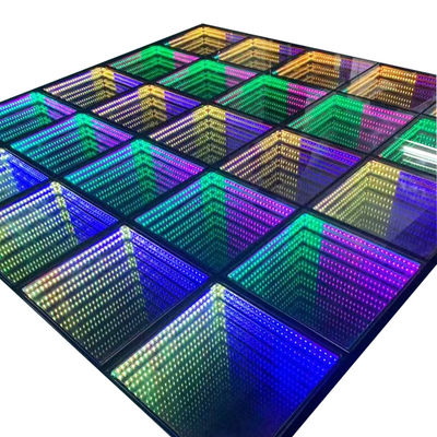 3D ατελείωτο LED καθρέφτης Γάμος Πάρτι LED ψηφιακά φώτα χώρου χορού για γάμο ντίσκο