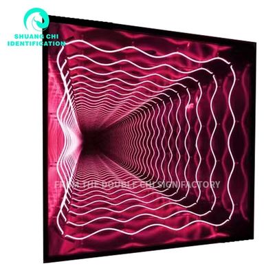 2023 Ατσάλινο Σώμα Melaleuca Custom LED Neon Sign με γυάλινο γραφικό υλικό