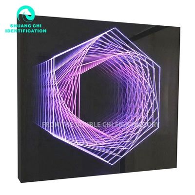 2023 Ατσάλινο Σώμα Melaleuca Custom LED Neon Sign με γυάλινο γραφικό υλικό