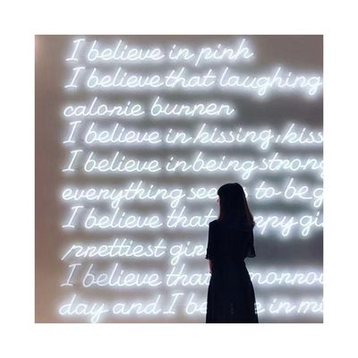 Σύγχρονο στυλ Neon Light Sign Custom Logo για εντυπωσιακό χώρο