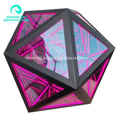 Τέλος 2023 Υλικό 3D Vision Melaleuca Mirror Abyss Mirror με υψηλή φωτεινότητα LED Light