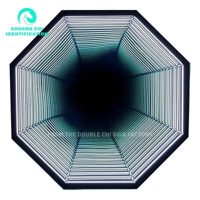 Η απαραίτητη διακόσμηση τοίχου Custom End 3D Neon Mirror για KTV και εσωτερικούς χώρους