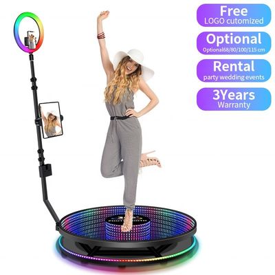 25cm ύψος πλατφόρμας αυτόματη 360 κούπα για εξωτερικές εκδηλώσεις και selfie φωτογραφία