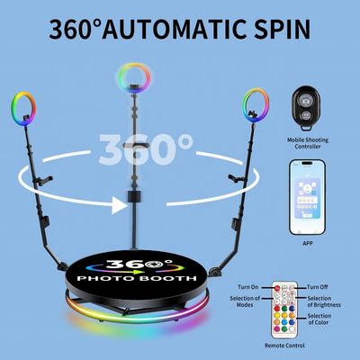 360 μοίρες περιστρεφόμενη φωτογραφική κάμερα με αυτόματη στερέωση και αντοχή φορτίου 500 kg