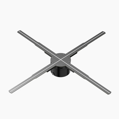 Επικεφαλαιαγοράς Περιεχόμενο Upload APP 75x2 Wifi Hologram LED ανεμιστήρας για 3D Hologram Projection