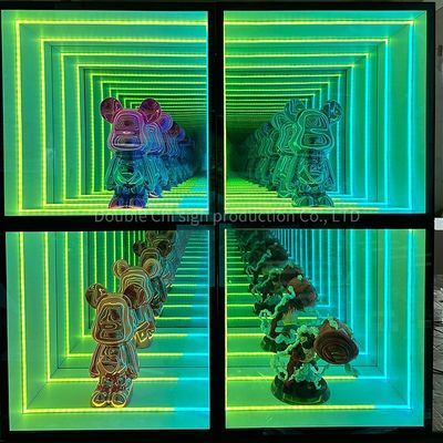 Διακόσμηση γαμήλιων εκδηλώσεων Custom LED Neon Glass με καθρέφτη