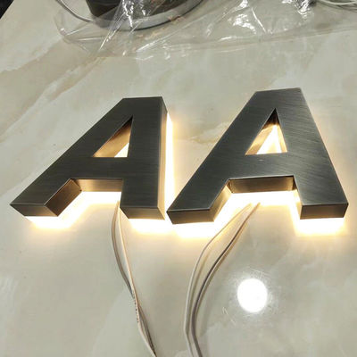 Υψηλή φωτεινότητα LED Φως LED Φώτα γράμματος Φώτα τοίχου Πίνακα για εξωτερική ψηφιακή πινακίδα