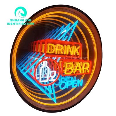 Μεταμορφώστε τον χώρο σας με το Infinite Mirror 3D Custom Led Neon Sign Αγκαλιάστε τη δημιουργικότητα
