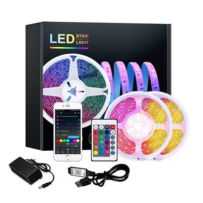 5050 RGB LED Light Strip με συγχρονισμό μουσικής και τηλεχειρισμό