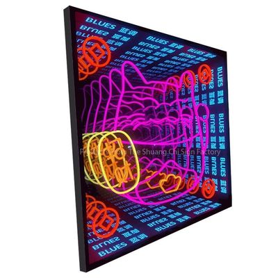 3D Neon Abyssal Mirror με εξατομικευμένο σχεδιασμό και φωτεινή απόδοση λάμπας 80lm / w