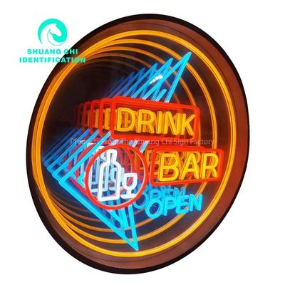 3D Neon Abyssal Mirror με εξατομικευμένο σχεδιασμό και φωτεινή απόδοση λάμπας 80lm / w
