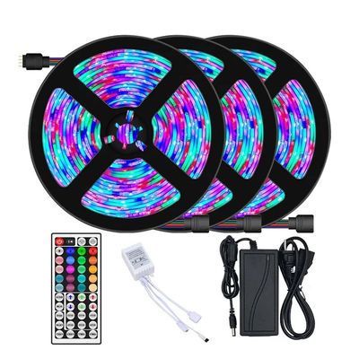 16.4ft 12V 5050 RGB Smart Bluetooth LED Strip Music Light για διακόσμηση υπνοδωματίου