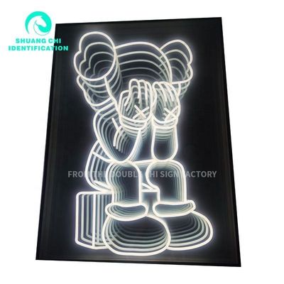 Προσαρμοσμένο χρώμα Neon Mirror Ambiance Lighting Ο τέλειος τρόπος για να φωτίσετε το χώρο σας