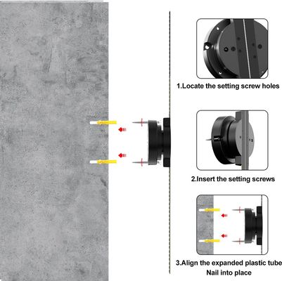 APP Έρχονται 3D Hologram Fan για το Τείχος 176° Στροφή Παρατήρησης Διαδραστικό Hologram Phone