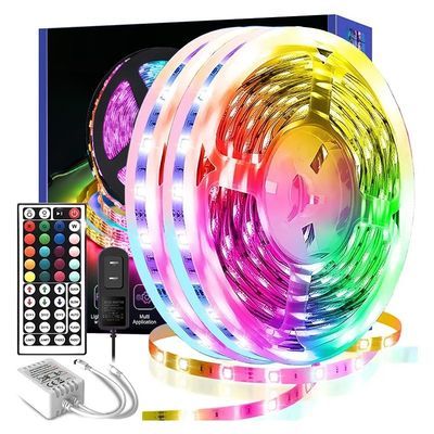 5050 RGB αλλαγή χρώματος μουσική συγχρονισμός περιβάλλον Bluetooth έξυπνο λουρί φως για διακόσμηση