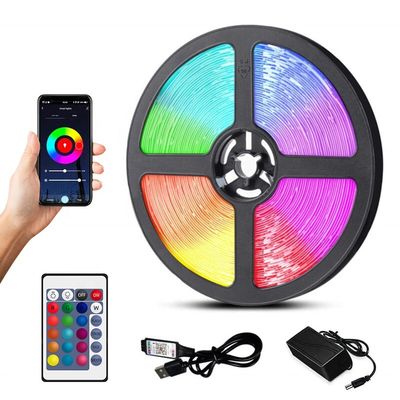12V LED Light Strip με 30/60/90/120/144 RGB WS2815 LEDs Ευέλικτο και διευκρινίσιμο