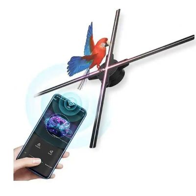 3D Ολογραφικοί ανεμιστήρες 100-240V/AC Εισερχόμενη τάση για προβολή διαφημιστικών οθονών