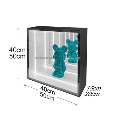 Εμπορικό κατάστημα Magic Mirror Κεφάλαιο οθόνης με εξατομικευμένο πάχος και LED φωτιστικό
