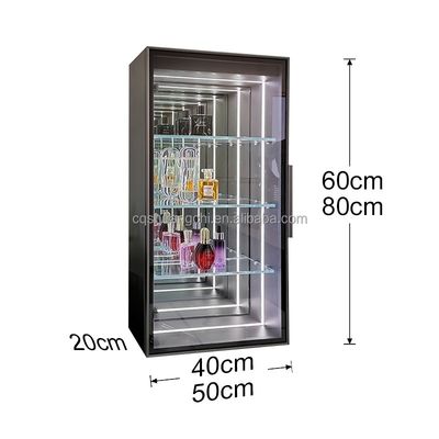 Εμπορικό κατάστημα Magic Mirror Κεφάλαιο οθόνης με εξατομικευμένο πάχος και LED φωτιστικό