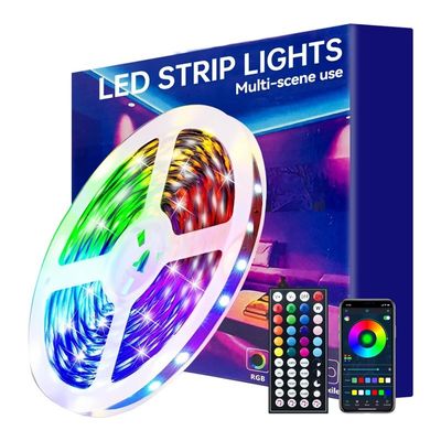 5m/10m LED Kit μουσική συγχρονισμός φωνητικό έλεγχο Google Home Alexa Tuya 5050 RGB LED Strip Lights