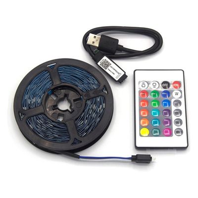 5m 12v 5050 RGB LED Φώτα με λωρίδες Pixel Ευέλικτο τηλεχειριστήριο WiFi Smart Πολυχρώμα