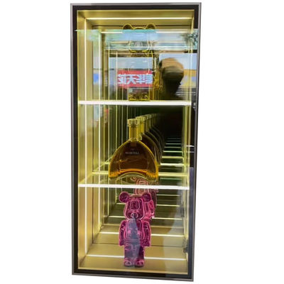 DC12V/AC110-220V Infinity Mirror Display Case για το Donut Cake Cookie Dry Bakery Design