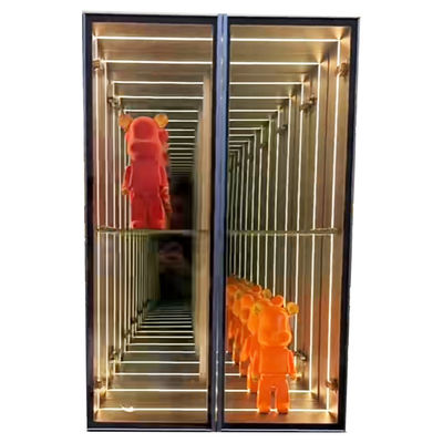 DC12V/AC110-220V Infinity Mirror Display Case για το Donut Cake Cookie Dry Bakery Design