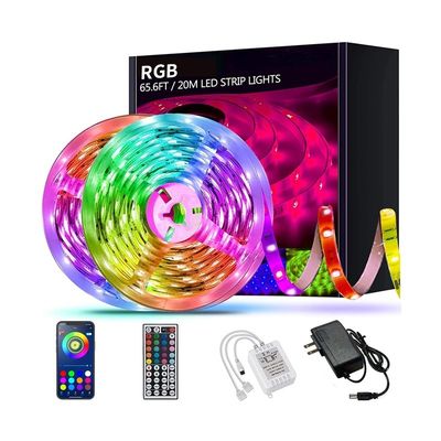 5mm 8mm 10mm 12mm πλάτος PCB Smart Wifi RGB LED Strip Lights 50000 ώρες διάρκεια ζωής