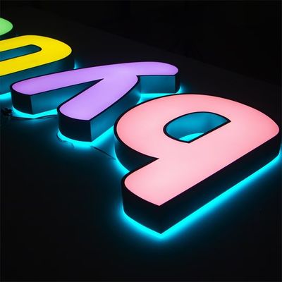 Διαφημιστική οθόνη LED φωτεινό κουτί Σημείωση με 12V τάση εισόδου και φωτεινά χαρακτήρες