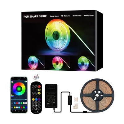 Λύση φωτισμού ξενοδοχείων Rgbic LED Strip με 30/60/90/120/144 LED και Smart WIFI RGB APP