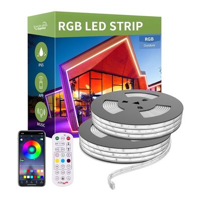 Πυρόστακτο 5M LED Strip Kit με λειτουργία αλλαγής χρώματος RGB και υψηλή φωτεινή ροή 110lm